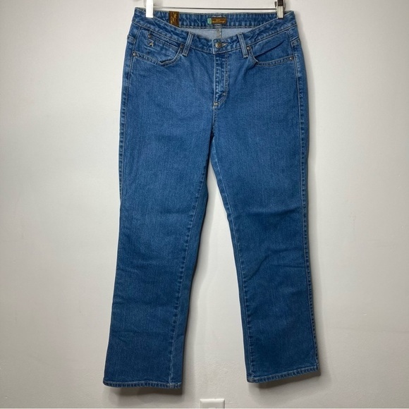 Aura by wranglers short rise boot cut Jeans size 10P - Picture 1 of 6